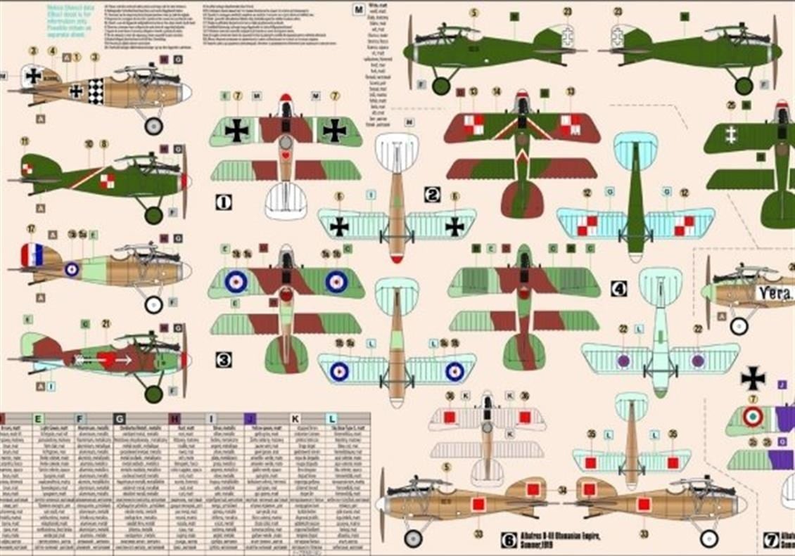 Mistercraft D232 1/48 Albatros D.III Savaş Uçağı Plastik Model Kiti
