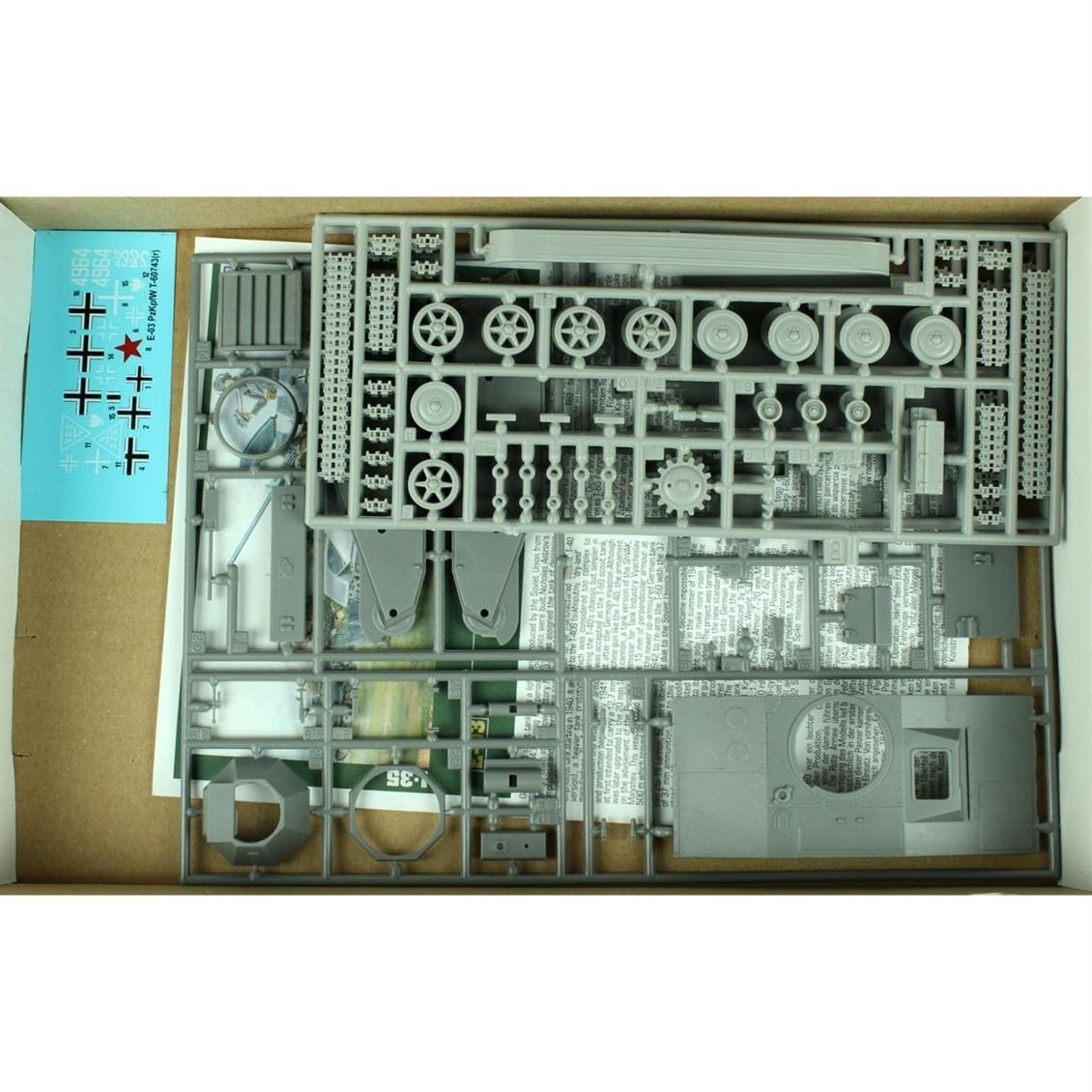 Mistercraft E003 1/35 PzKpfW T-60 743R Tankı Plastik Model Kiti