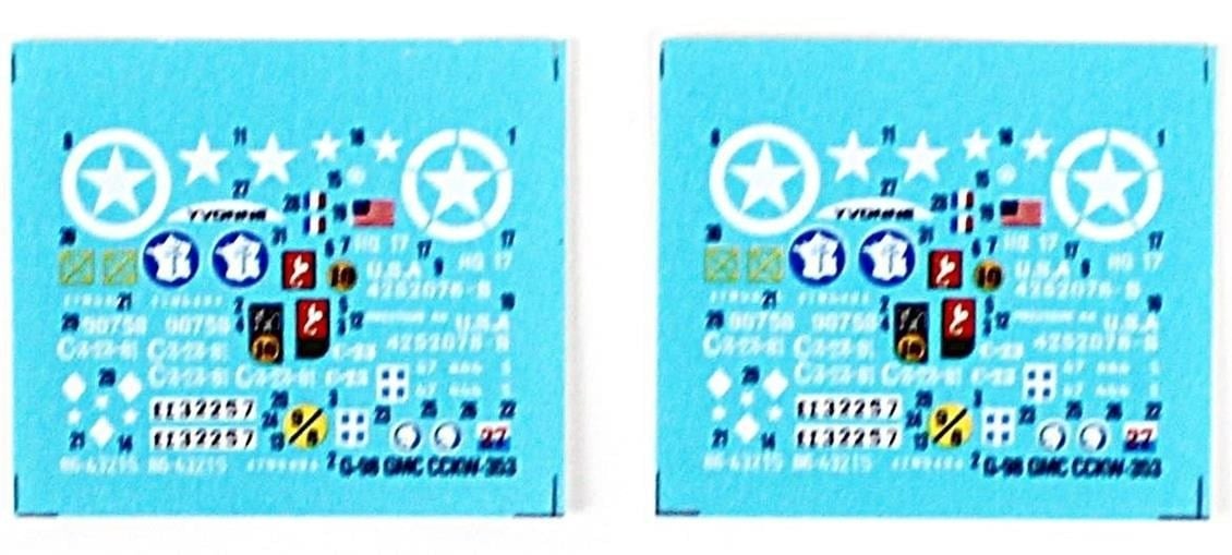 Mistercraft E098 1/72 GMC CCKW-353 Askeri Kamyon Plastik Model Kiti