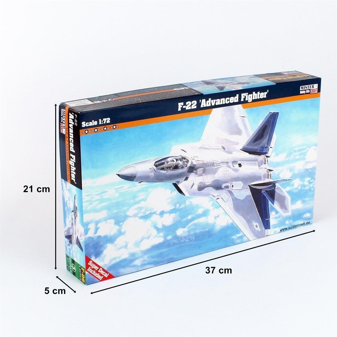 Mistercraft F006 1/72 F-22 Gelişmiş Avcı Uçağı  Plastik Model Kiti