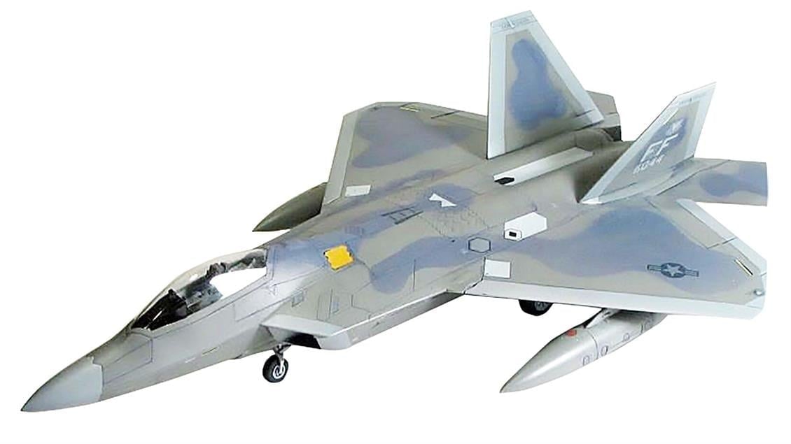 Mistercraft F006 1/72 F-22 Gelişmiş Avcı Uçağı  Plastik Model Kiti