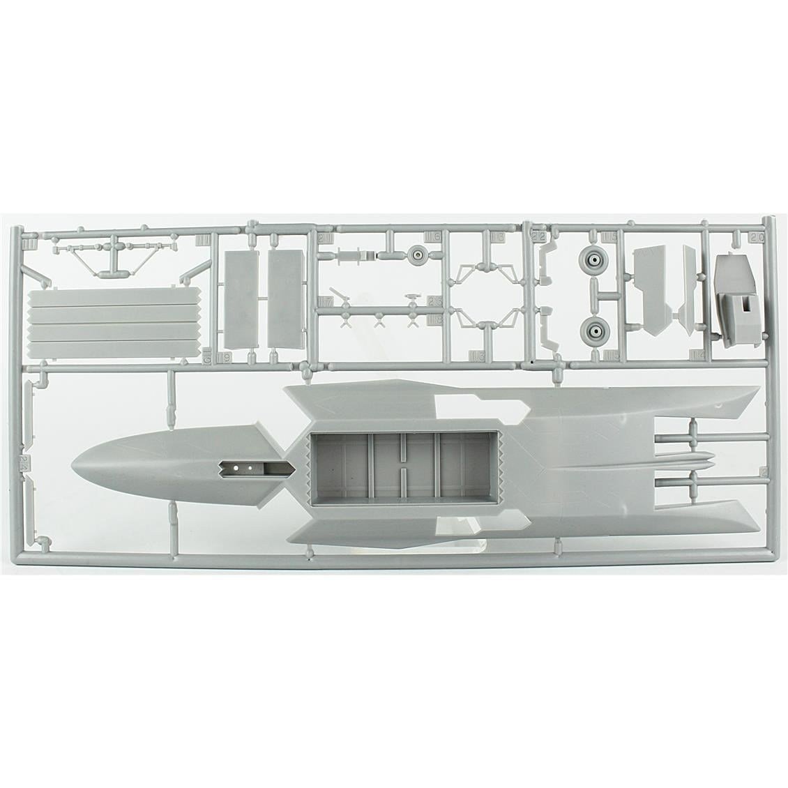 Mistercraft F006ST 1/72 F-22 Gelişmiş Avcı Uçağı  Plastik Model Kiti, (12xBoya,2xFırça,Yapıştırıcılı Başlangıç Seti)