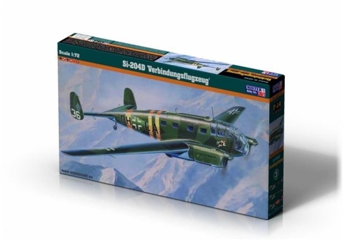Mistercraft F014 1/72 Si-204 Nakliye Uçağı Plastik Model Kiti