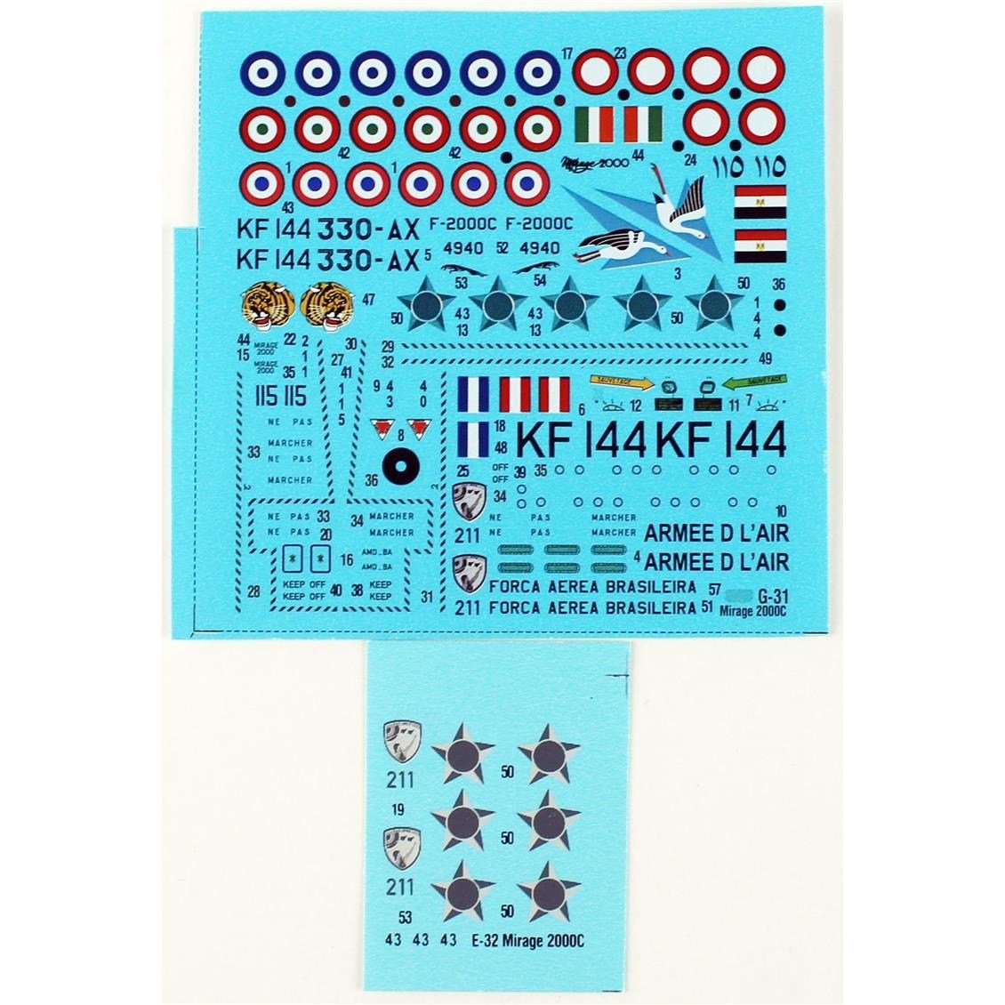 Mistercraft F076ST 1/72 Rafale A Savaş Uçağı Plastik Model Kiti, (12xBoya,2xFırça,Yapıştırıcılı Başlangıç Seti)