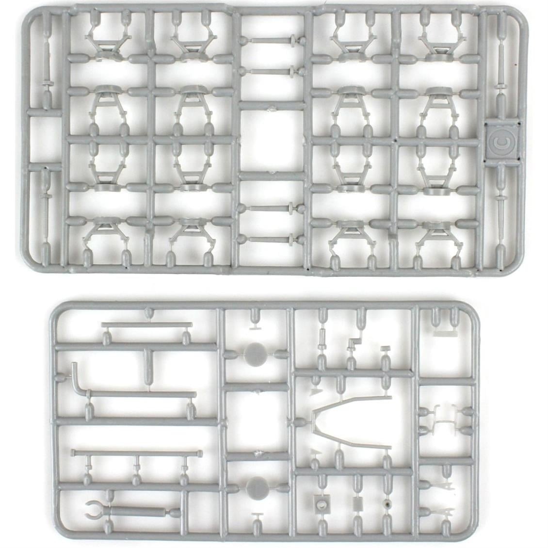 Modelsvit AAM7219 1/72 Ölçek, AA-70 Havaalanı İtfaiye Kamyonu, Plastik Model kiti