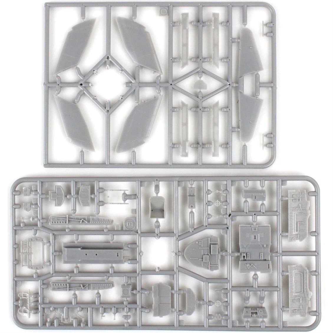 Modelsvit MSVIT4808 1/48 Ölçek, XP-55 Ascender Avcı Uçağı, Plastik Model kiti