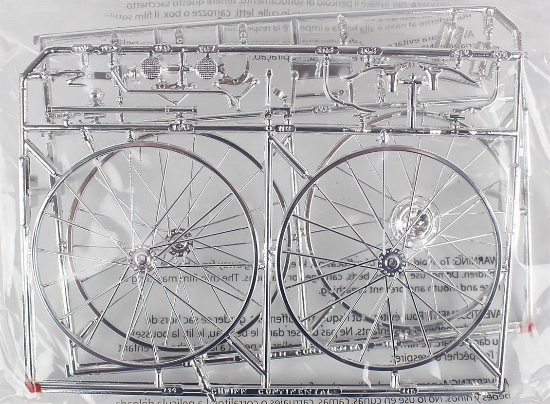MPC 915 1/8 Ölçek, Schwinn Continental 10-Speed Bicycle, Plastik Bisiklet Maketi
