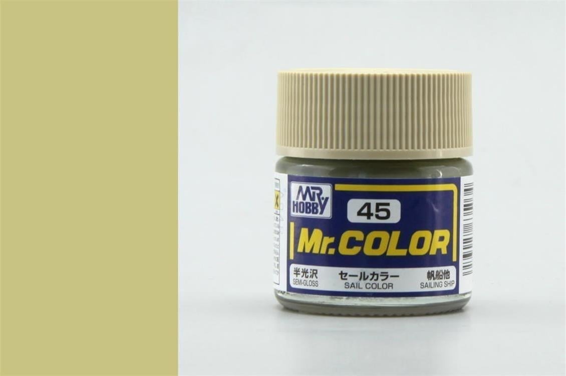 Mr.Hobby C-045 10 ml. Sail Color, Mr.Color Serisi Model Boyası