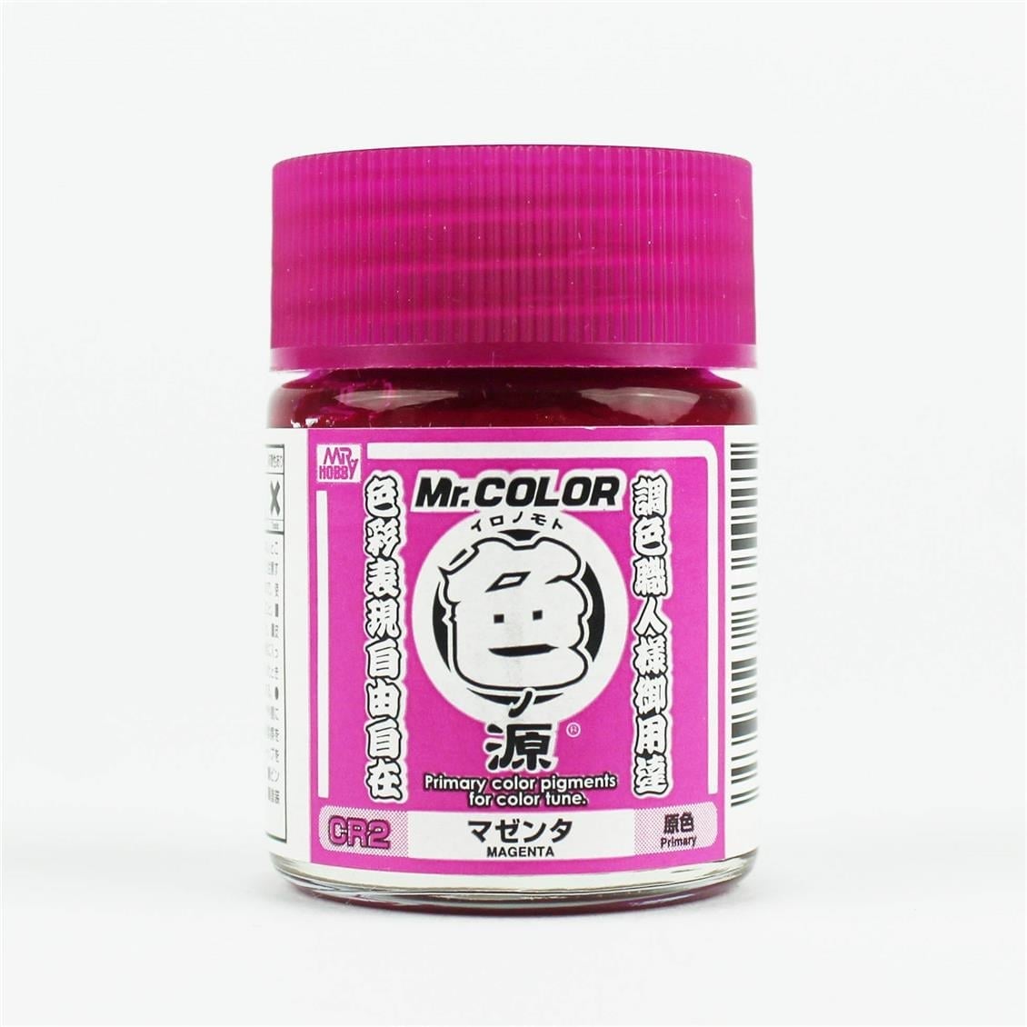 Mr.Hobby CR2 10 ml. Primary Color Pigments Magenta, Mr.Color Serisi Model Boyası
