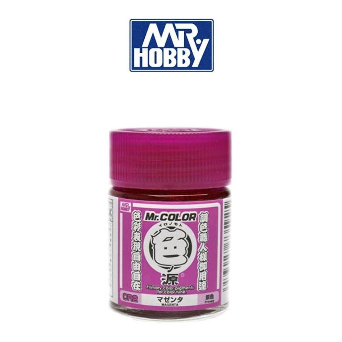 Mr.Hobby CR2 10 ml. Primary Color Pigments Magenta, Mr.Color Serisi Model Boyası