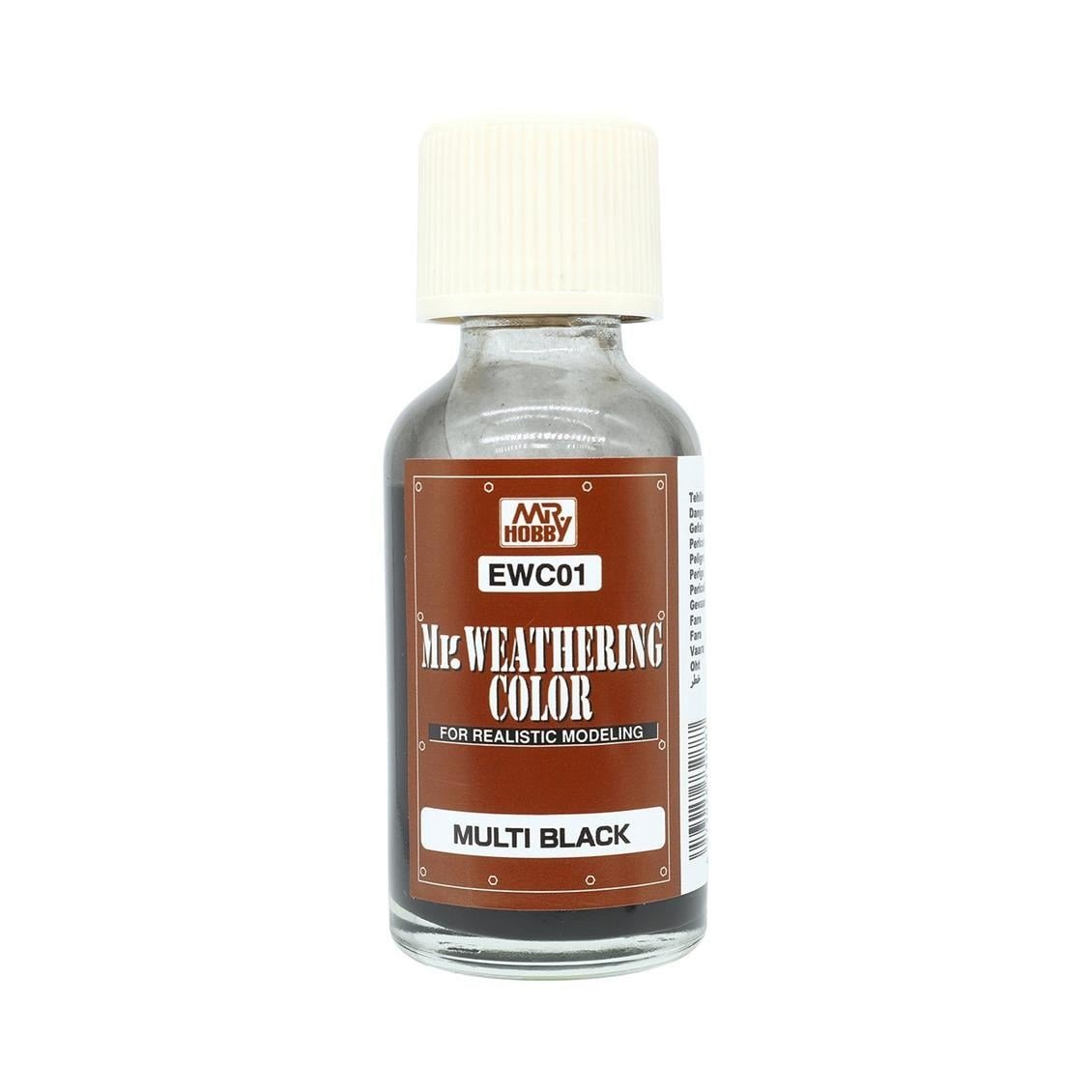 Mr.Hobby EWC-01 40 ml. Weathering Color Multi Black, Eskitme Model Boyası