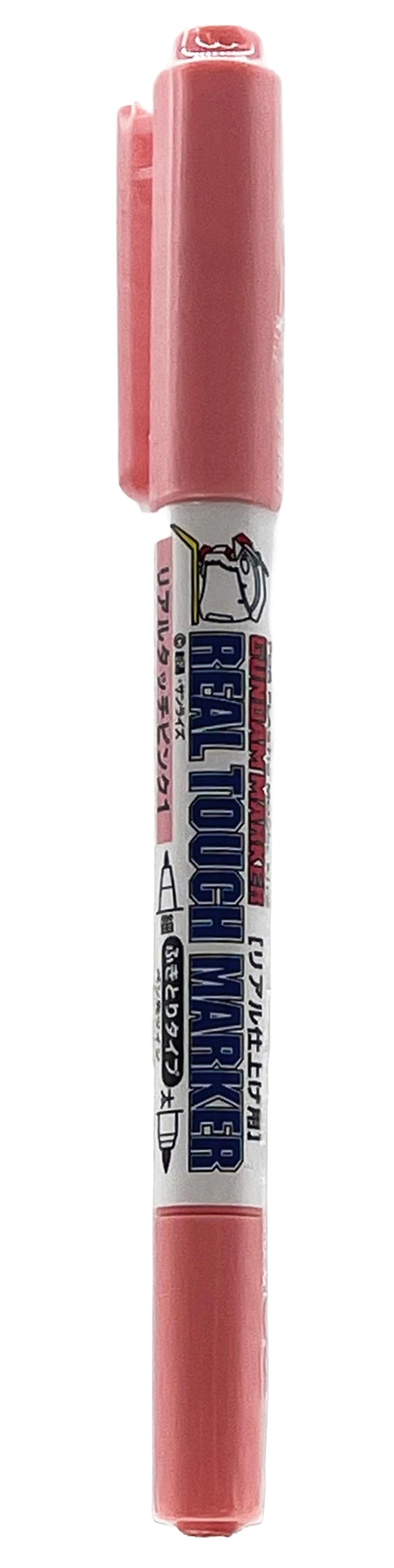 Mr.Hobby GM-410 Real Touch Pink 1, İnce ve Kalın uclu Gölgelendirme Marker Kalemi