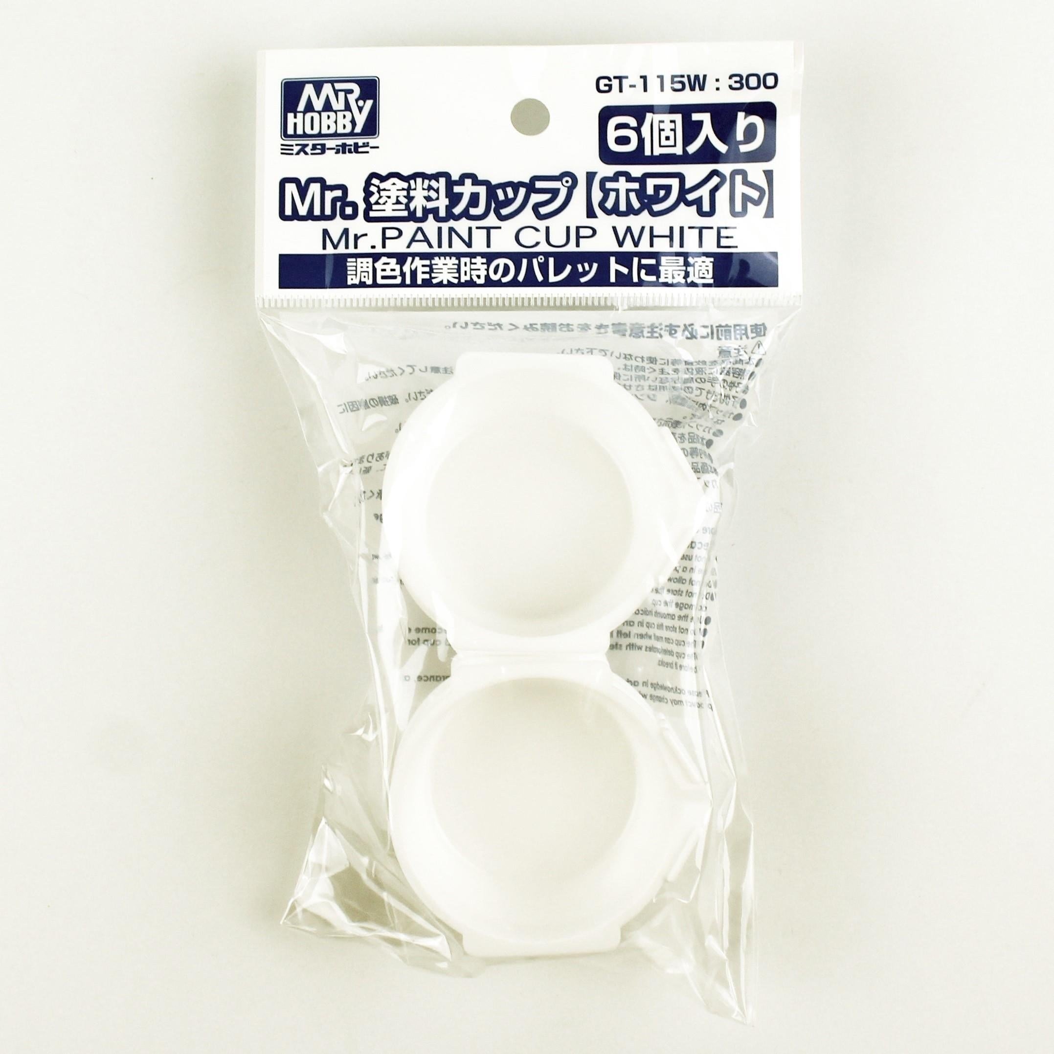 Mr.Hobby GT-115W Boyama Kabı, Beyaz, 6 Adet