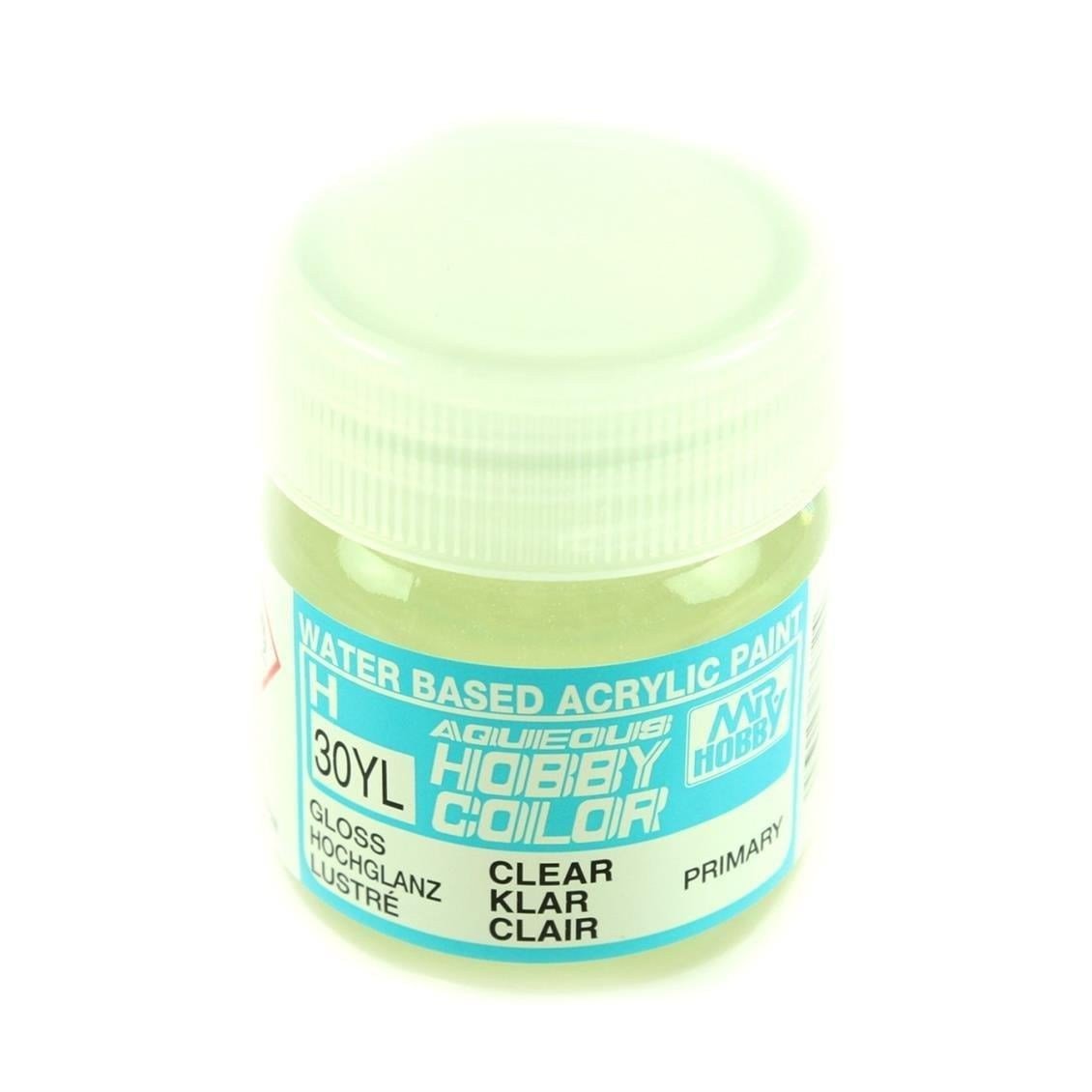 Mr.Hobby H-030L 40 ml. Clear, LSize, Aqueous Serisi Model Boyası