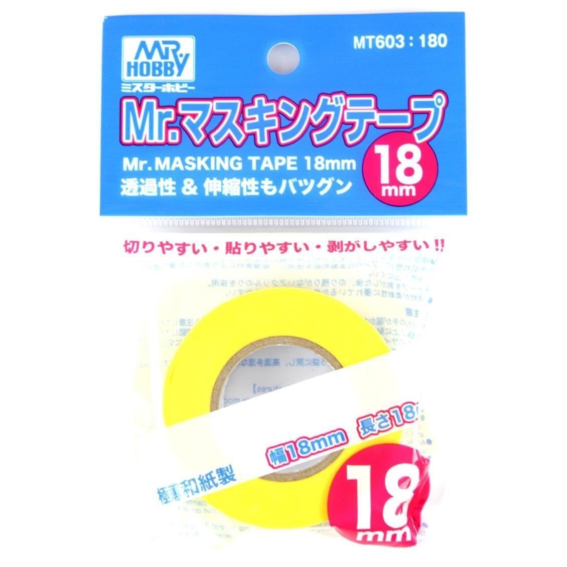 Mr.Hobby MT-603 18 mm. Maskeleme Bantı, 18 Metre