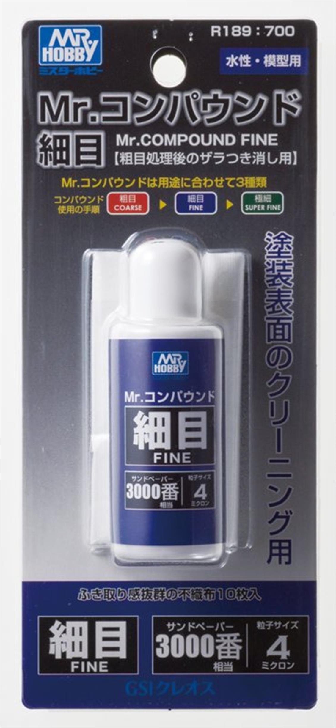 Mr.Hobby R-189 Çok İnce Cila, No.8000