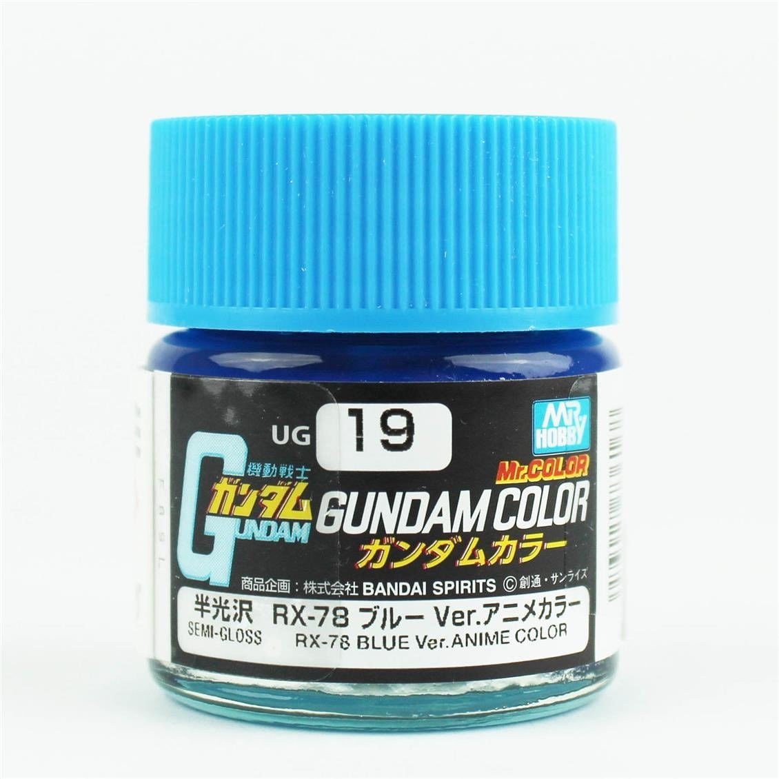 Mr.Hobby UG-19 10 ml. RX78 Blue Ver., Gundam Color For Builders Serisi Model Boyası