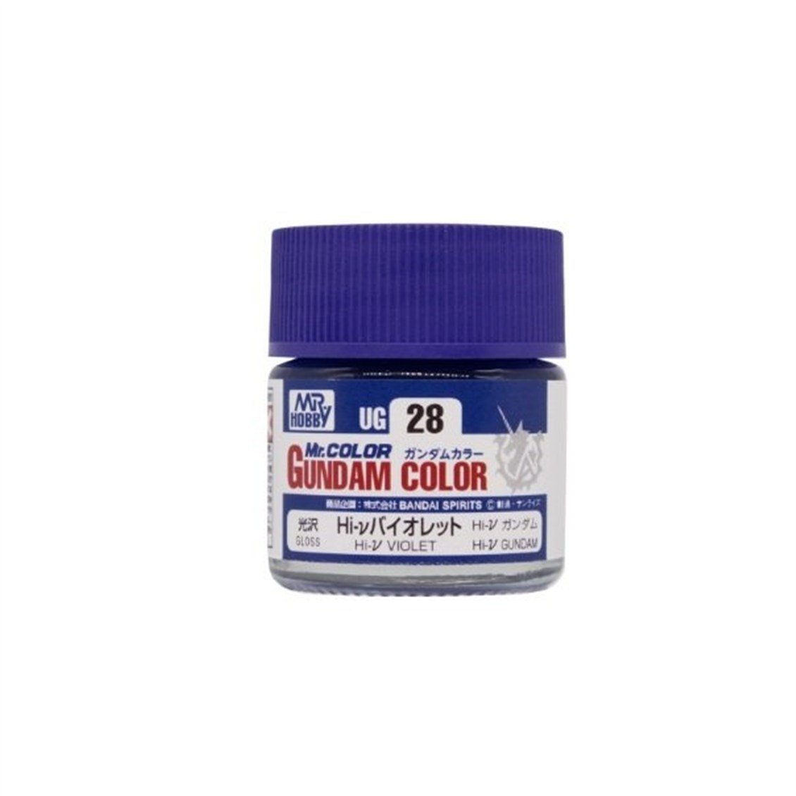 Mr.Hobby UG-28 10 ml. Hi-Violet, Gundam Color Serisi Model Boyası