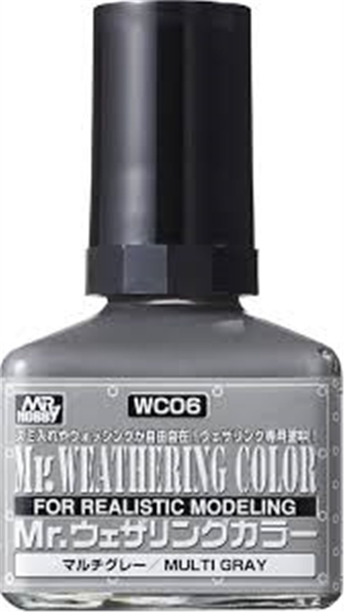 Mr.Hobby WC-06 40 ml. Weathering Color Multi Gray, Eskitme Model Boyası