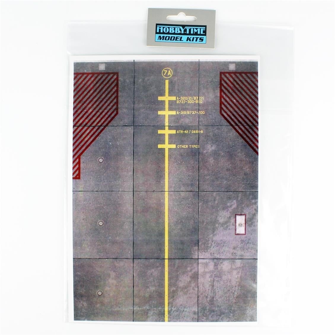 Nazca Decals PP1 1/144 Ölçek, Parking Plate-Desıgn 1- A4 Ebat, Kartona Renkli Baskı