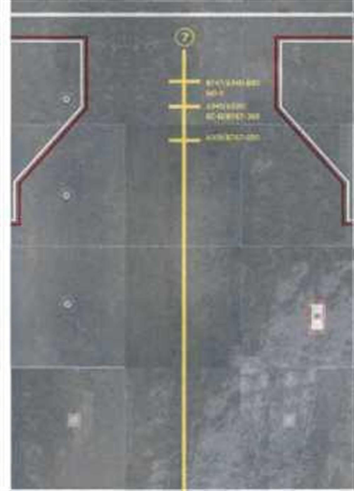 Nazca Decals PP2 1/144 Ölçek, Parking Plate-Desıgn 2- A4 Ebat, Kartona Renkli Baskı