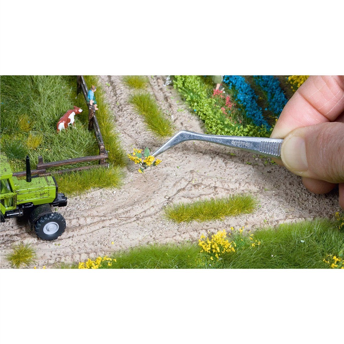 Noch 14050 Karışık Bahçe Çiçekleri, 17 Adet, Diorama Malzemesi