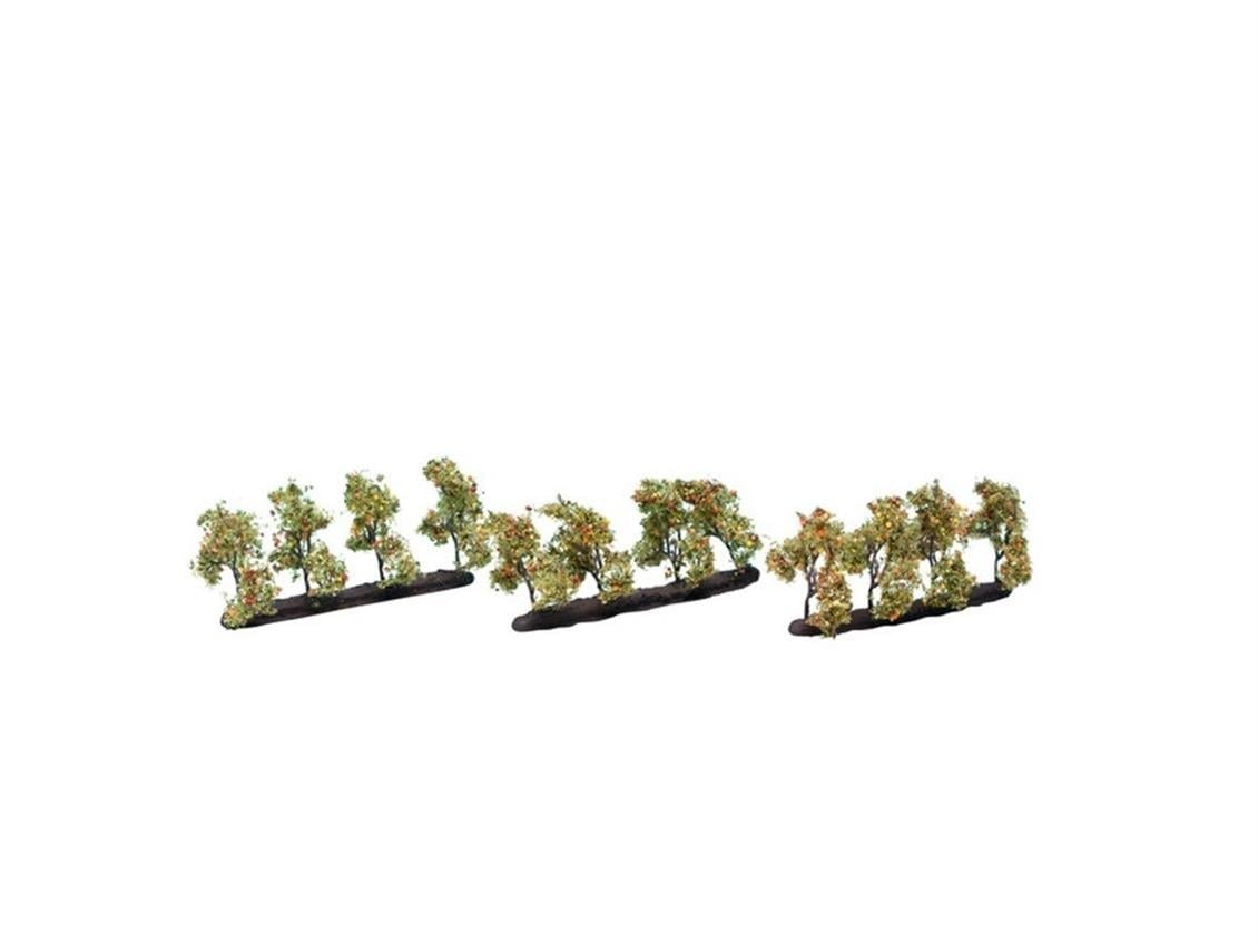 Noch 21532 Elma Ağaçları, 12 Adet, 3,5 cm. Diorama Malzemesi