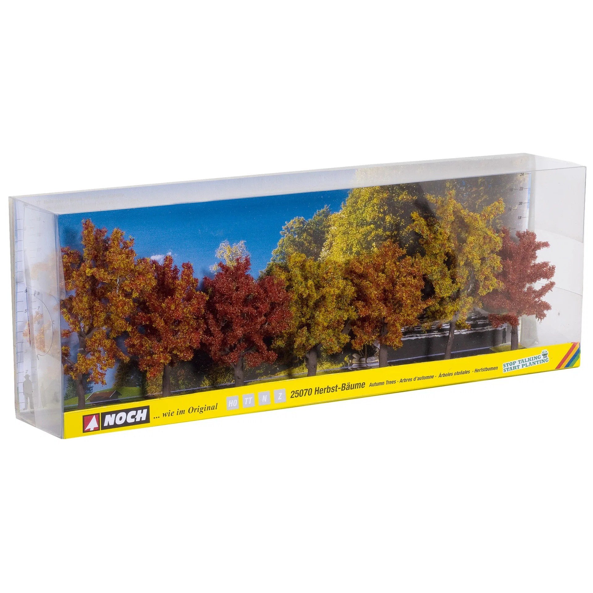 Noch 25075 Sonbahar Ağaçları, 8-10 cm., 7 Adet, Diorama Malzemesi