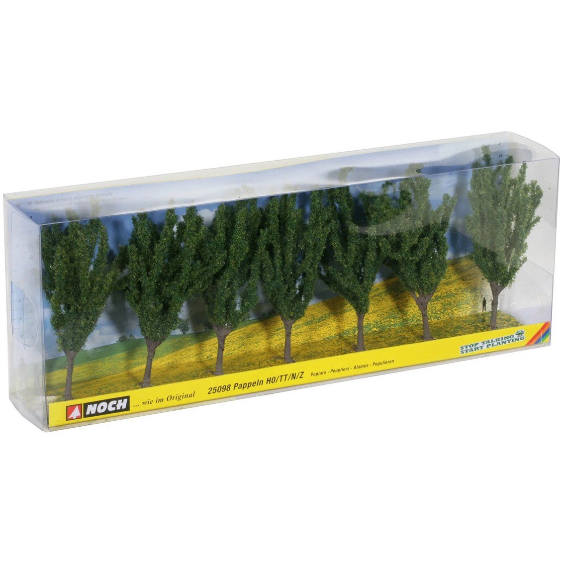 Noch 25098 Kavak Ağaçları, 12 cm. 7 Adet, Diorama Malzemesi