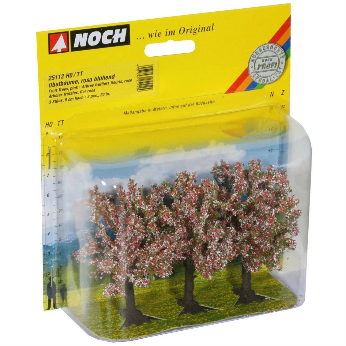 Noch 25112 Meyva Ağaçları, 8 cm. 3 Adet, Diorama Malzemesi