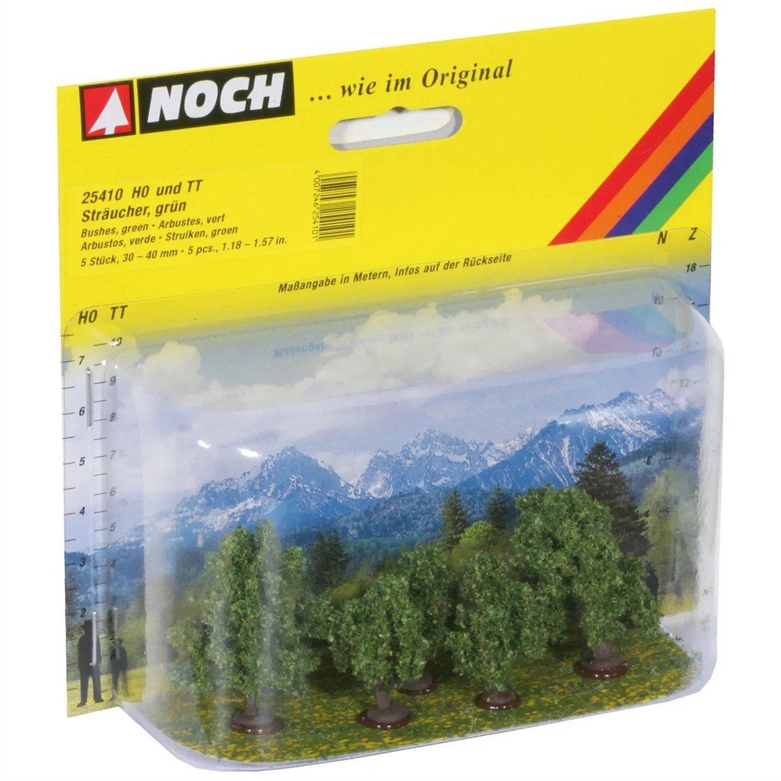 Noch 25410 Çalılar, 3-4 cm. 5 Adet, Diorama Malzemesi