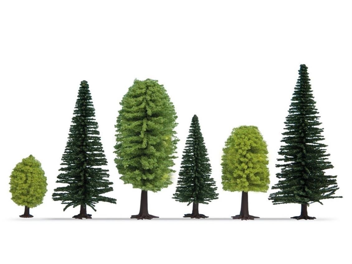 Noch 26811 Karışık Orman Ağaçları 25 Adet, 5-14 cm. Diorama Malzemesi