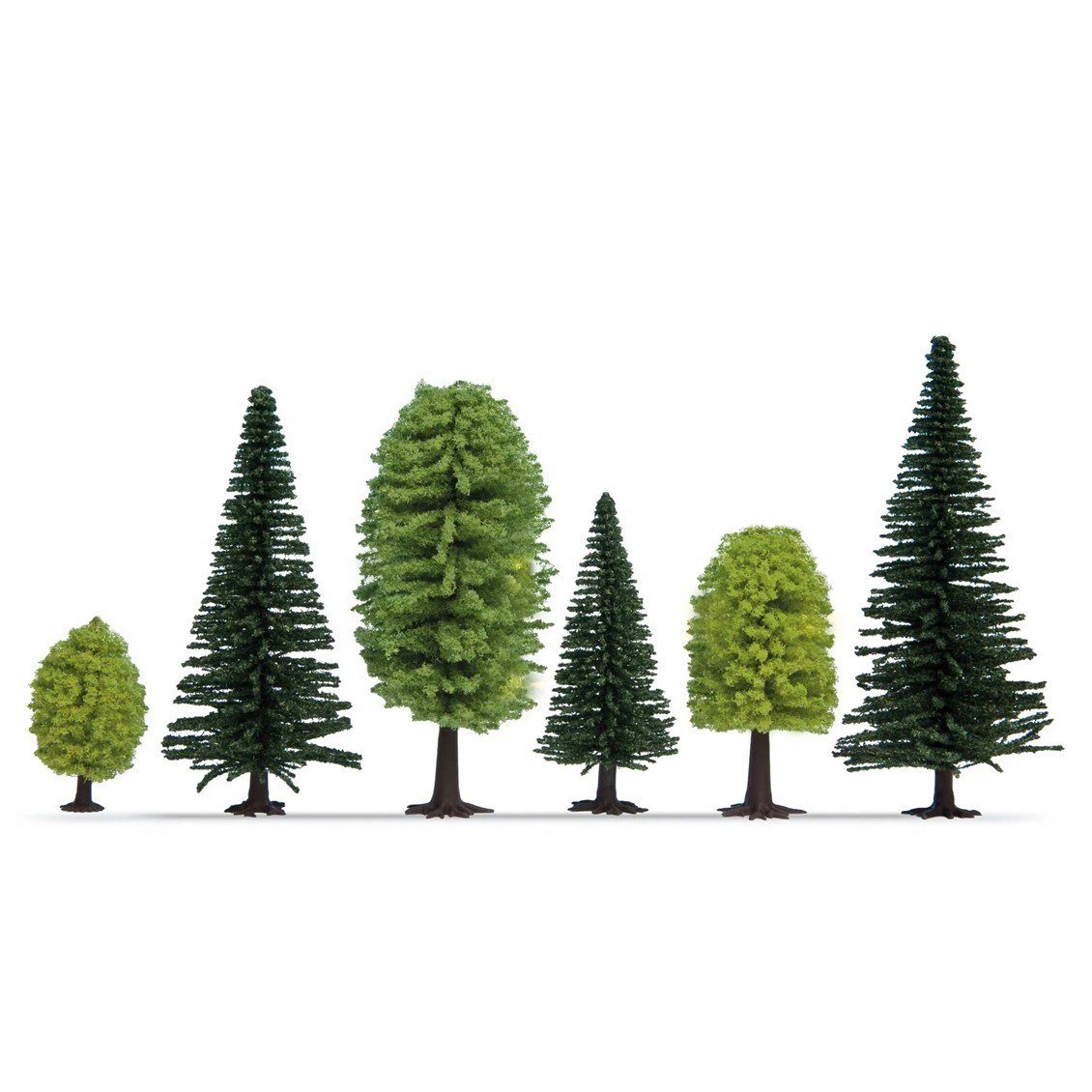 Noch 32811 Karışık Orman Ağaçları, 25 Adet, 3,5-9 cm. Diorama Malzemesi