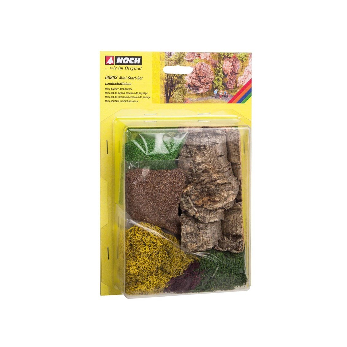 Noch 60803 Diorama Yapım Mini Başlangıc Kiti (Kaya, Liken Ve Yüzey Dokusu Çeşitleri ile)