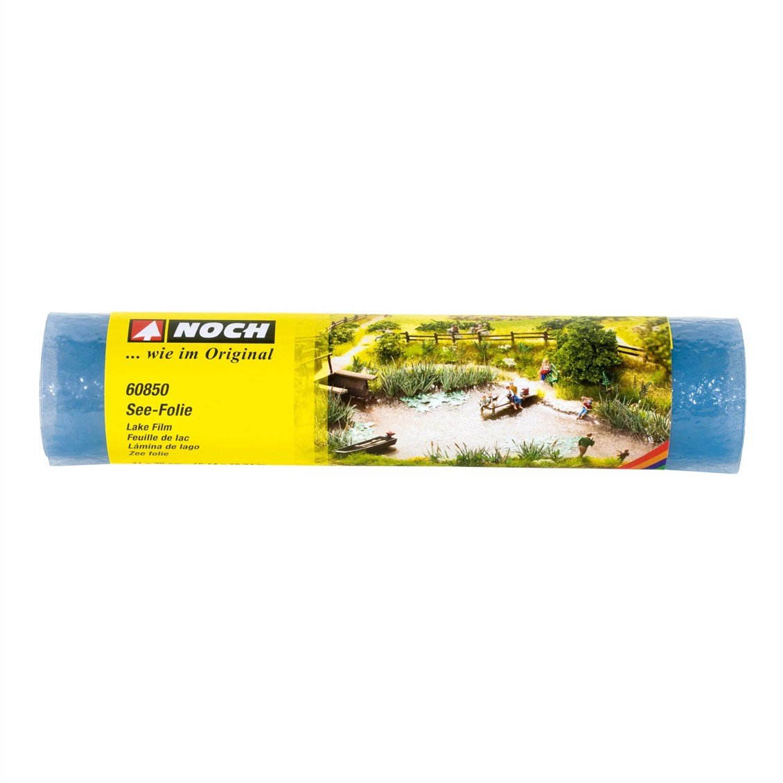 Noch 60850 Göl Yüzeyi İçin Desenli  Film Tabakası, Mavi, 41x26 cm., Diorama Malzemesi