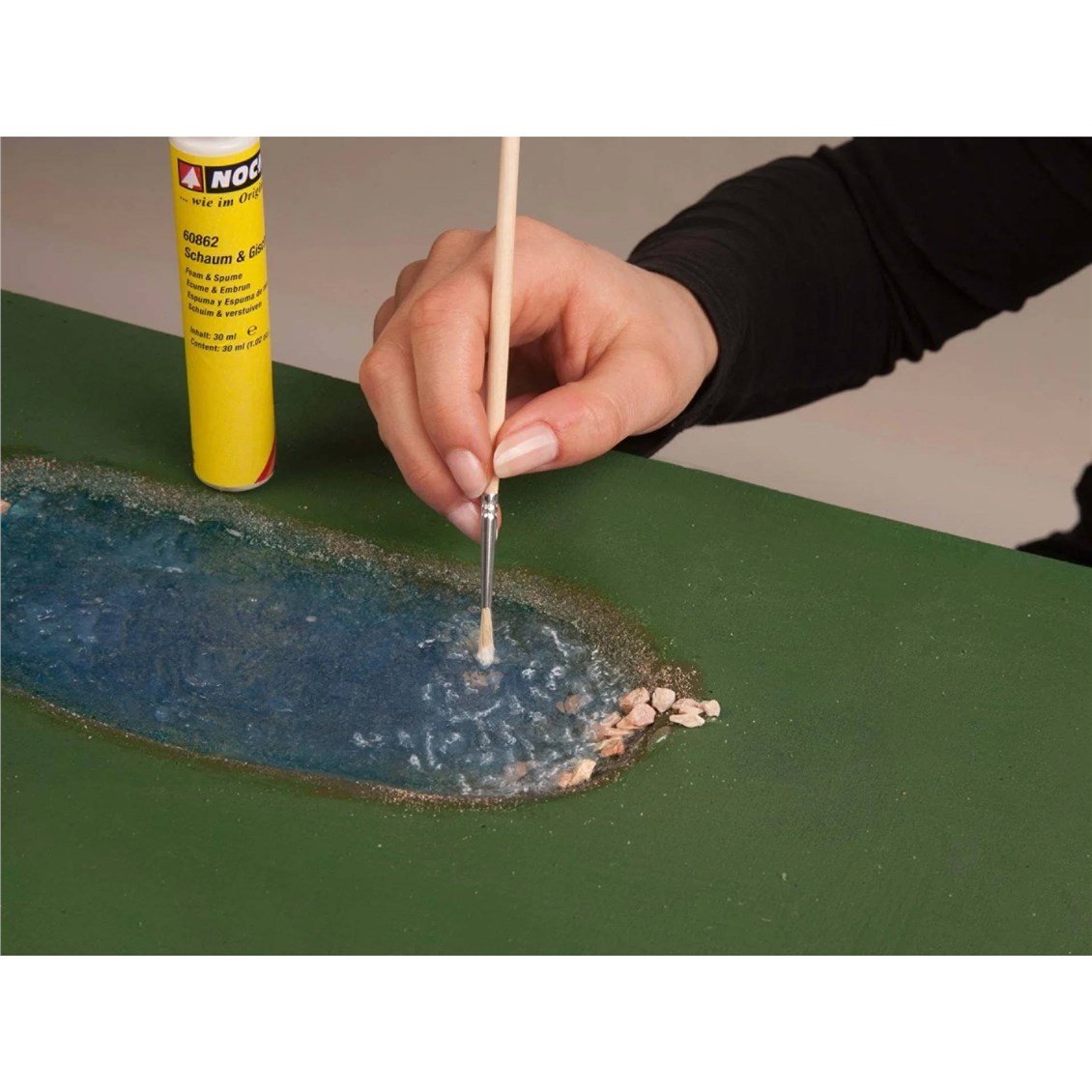 Noch 60861 Dalgalar ve Kabarmaları Oluşturma Malzemesi, 150 ml., Diorama Malzemesi