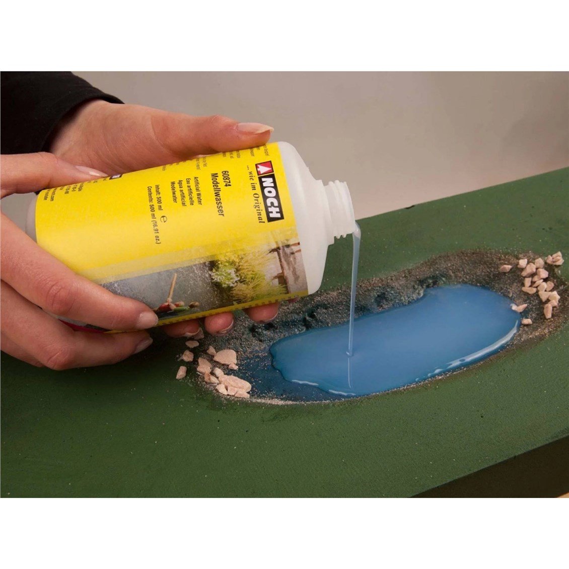 Noch 60861 Dalgalar ve Kabarmaları Oluşturma Malzemesi, 150 ml., Diorama Malzemesi