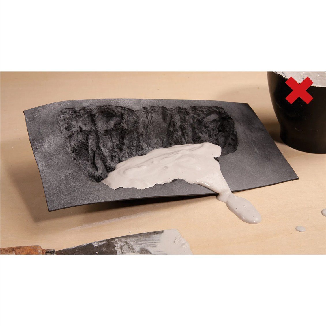 Noch 61232 Silikon Kaya Kalıbı (Hochvogel) Diorama Malzemesi