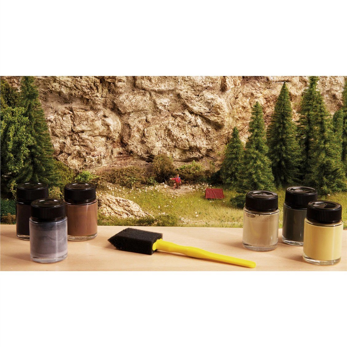 Noch 61233 Silikon Kaya Kalıbı (Widderstein) Diorama Malzemesi