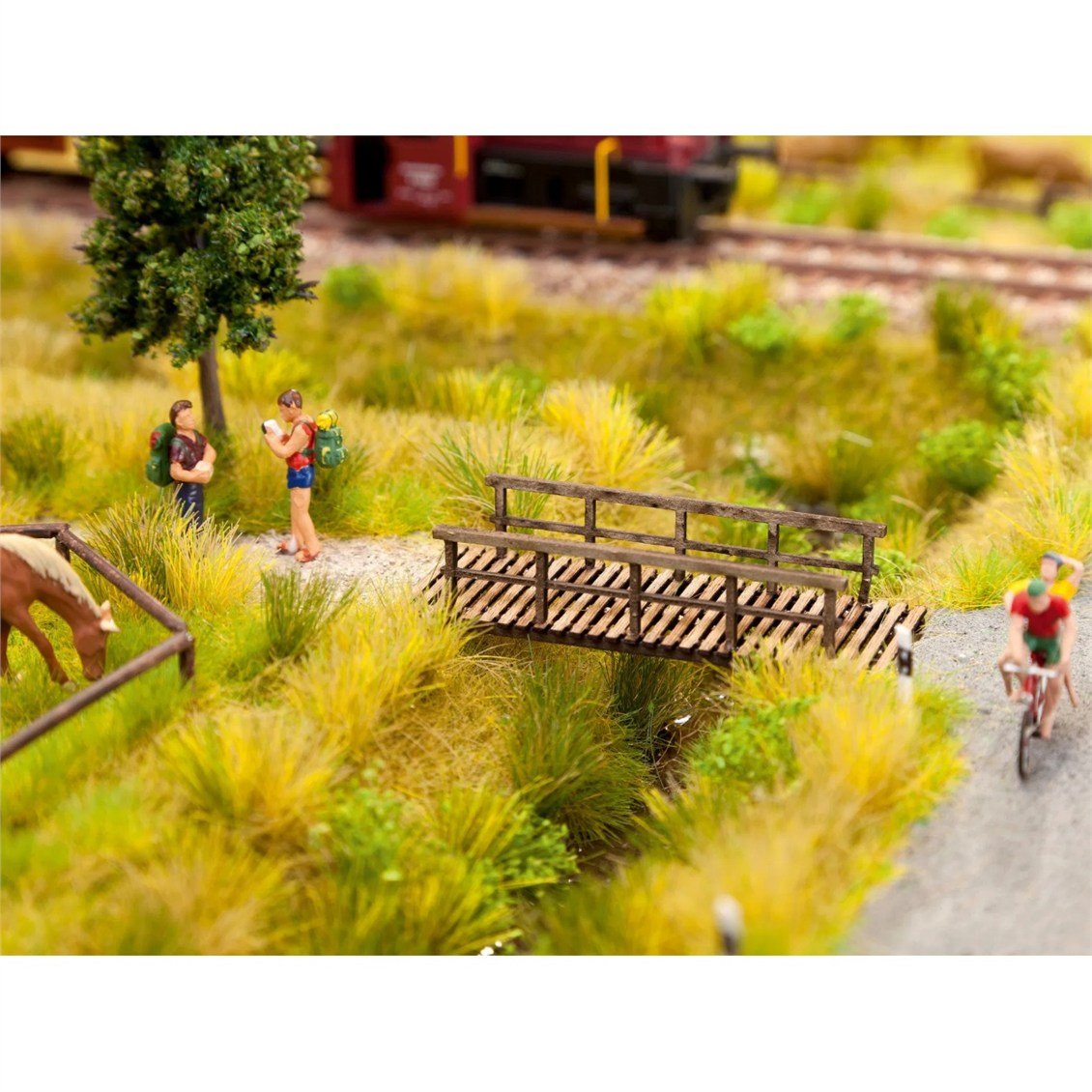 Noch 7041 Tarla Bitkisi Öbekleri, Mini Set XL, 42 adet, 9 mm Diorama Malzemesi