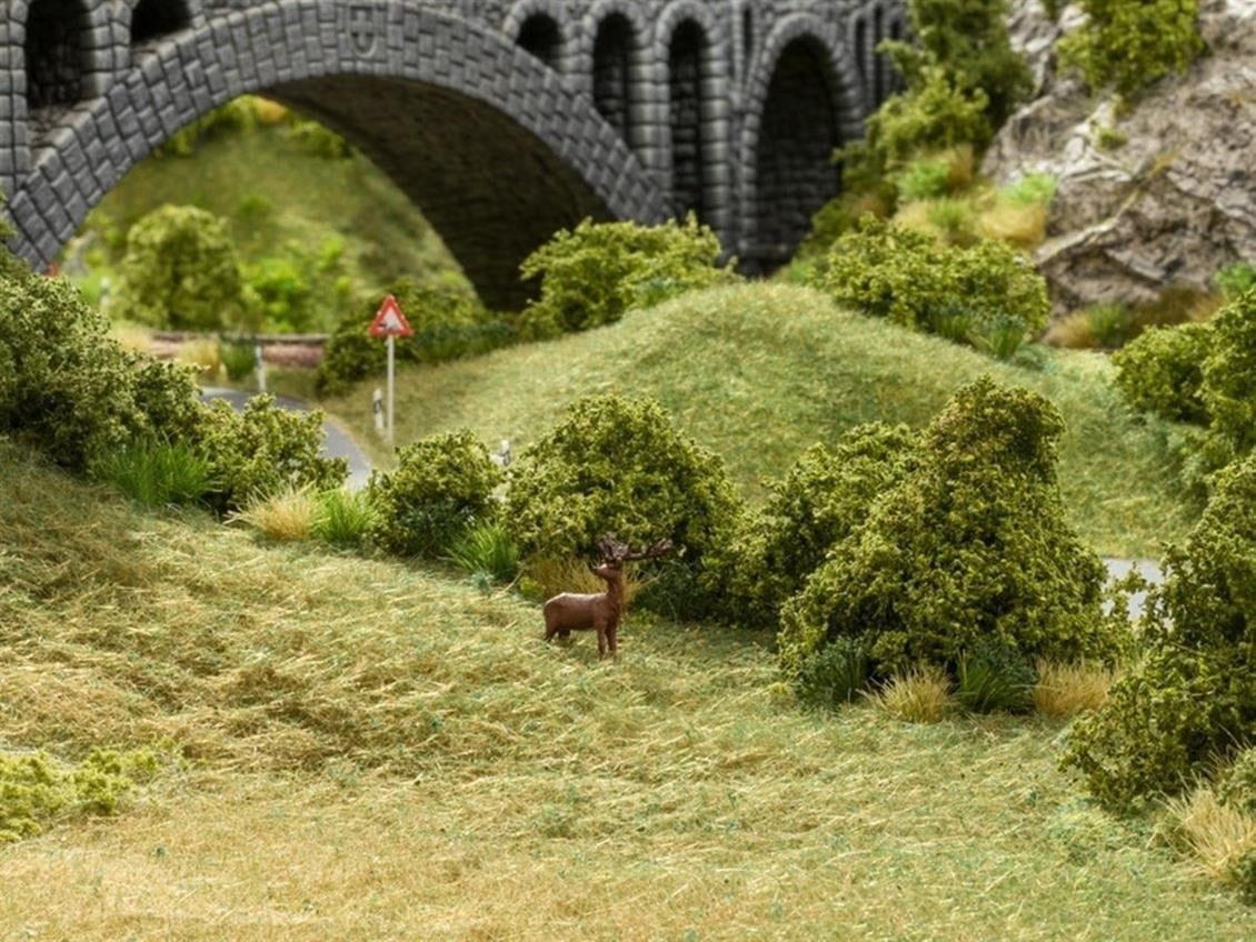 Noch 7083 Statik Çayır Dokusu, Altın Sarısı, 6 mm. 50 Gram Diorama Malzemesi