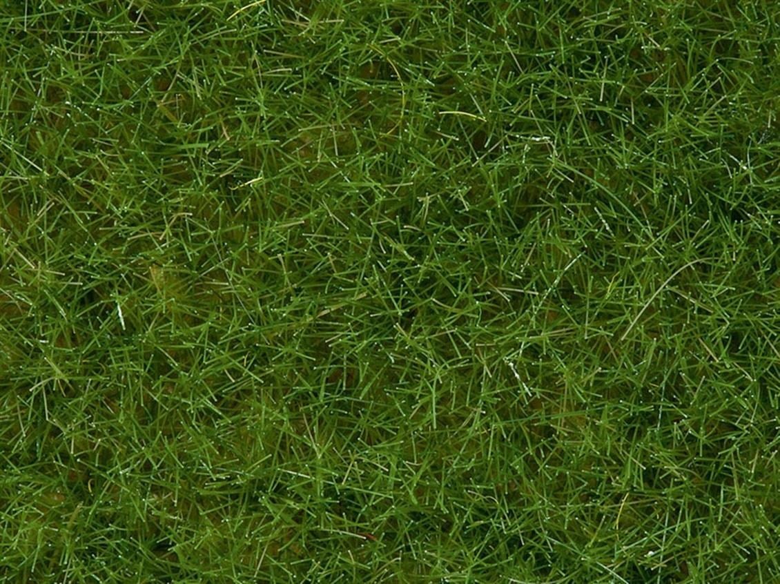 Noch 7102 Statik Çayır Dokusu, Açık Yeşil, 6 mm, 50 Gram Diorama Malzemesi