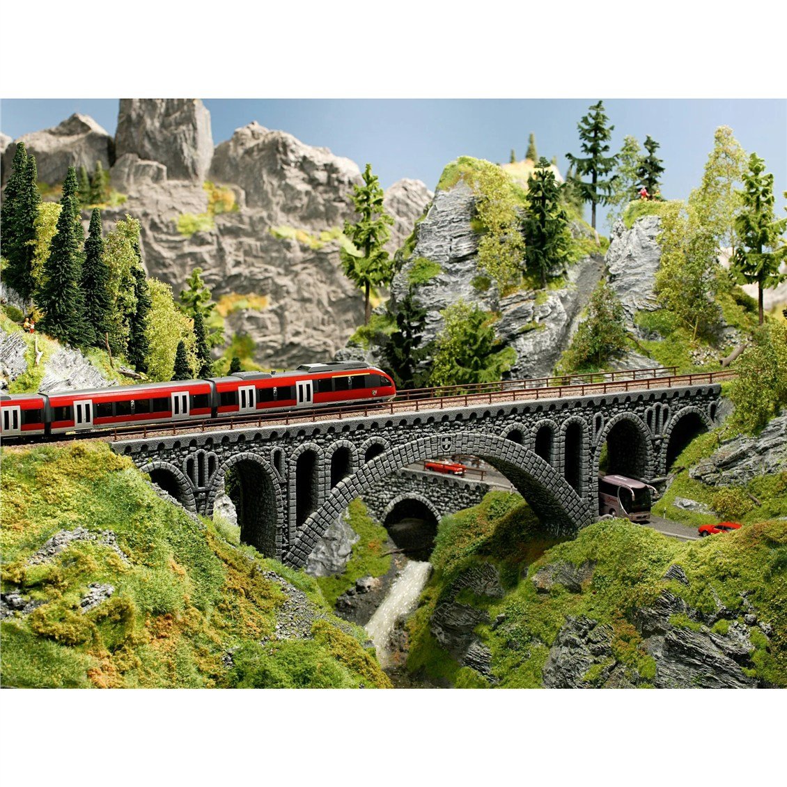 Noch 7152 Yapraklar, Açık Yeşil, 100 gram Diorama Malzemesi