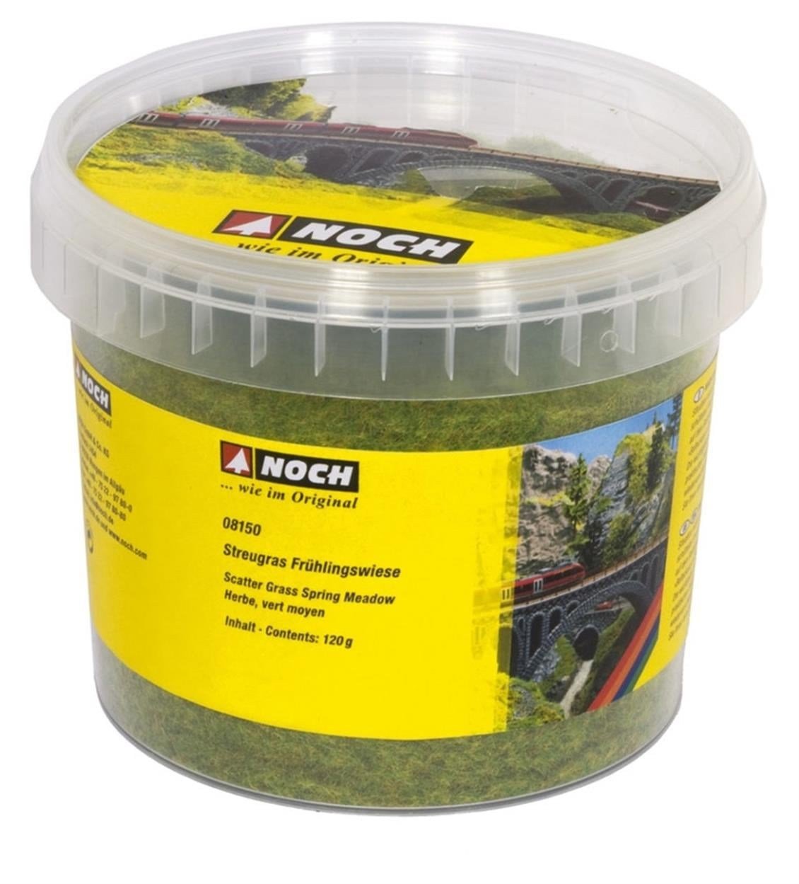 Noch 8150 Statik Çim, Bahar Çayırı, 2.5 mm, 120 Gram Diorama Malzemesi