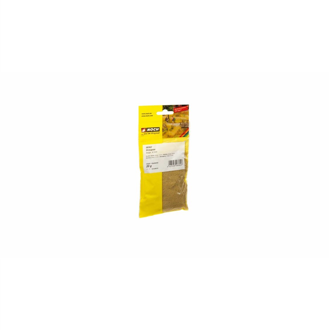 Noch 8362 Statik Çayır Dokusu, Kurumuş Bitkiler, 4 mm. 20 gram, Diorama Malzemesi