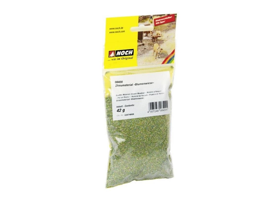 Noch 8400 Çiçekli Çayır Dokusu, 42 Gram Diorama Malzemesi