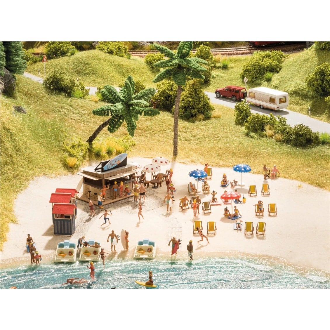 Noch 9235 Plaj Kumu, Orta Taneli, 250 Gram, Diorama Malzemesi