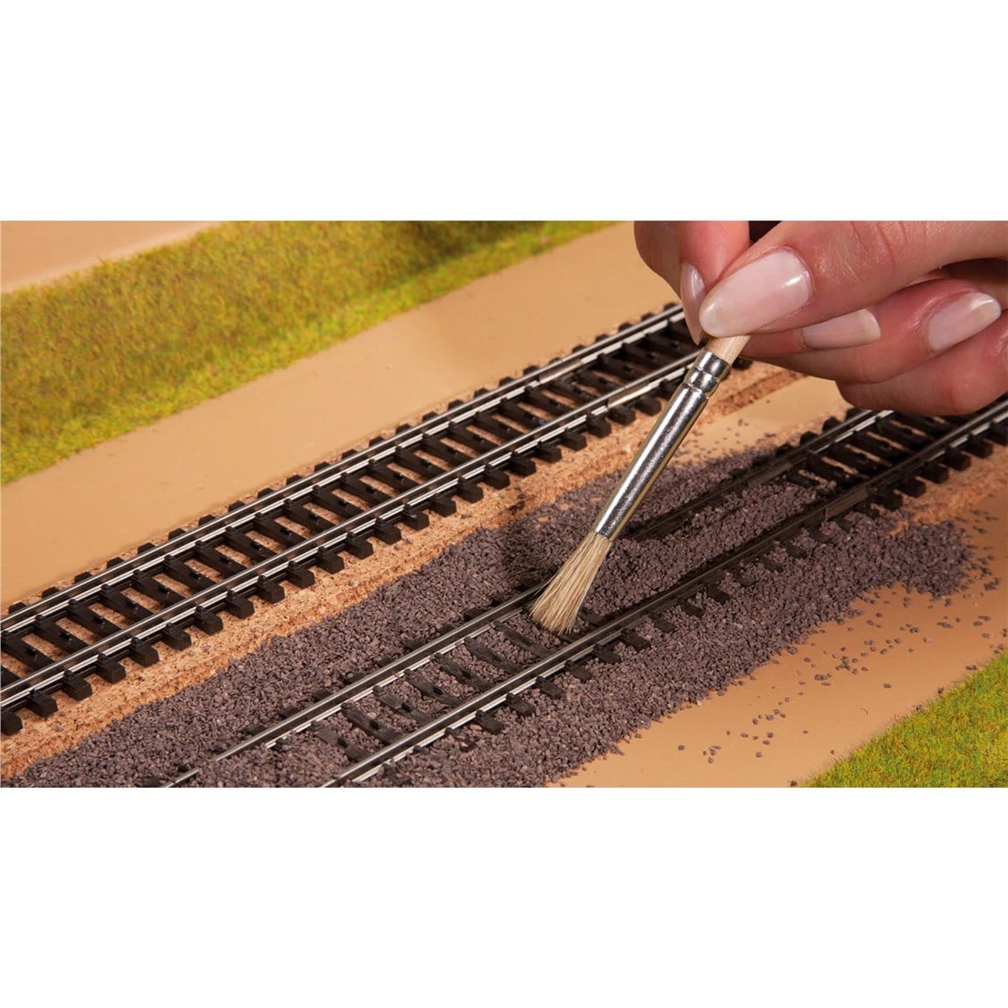 Noch 9367 1/87 Ölçek, Gnays Kaya Taşları, Kırmızı-Kahve Tonları, 250 Gram, Diorama Balast Malzemesi