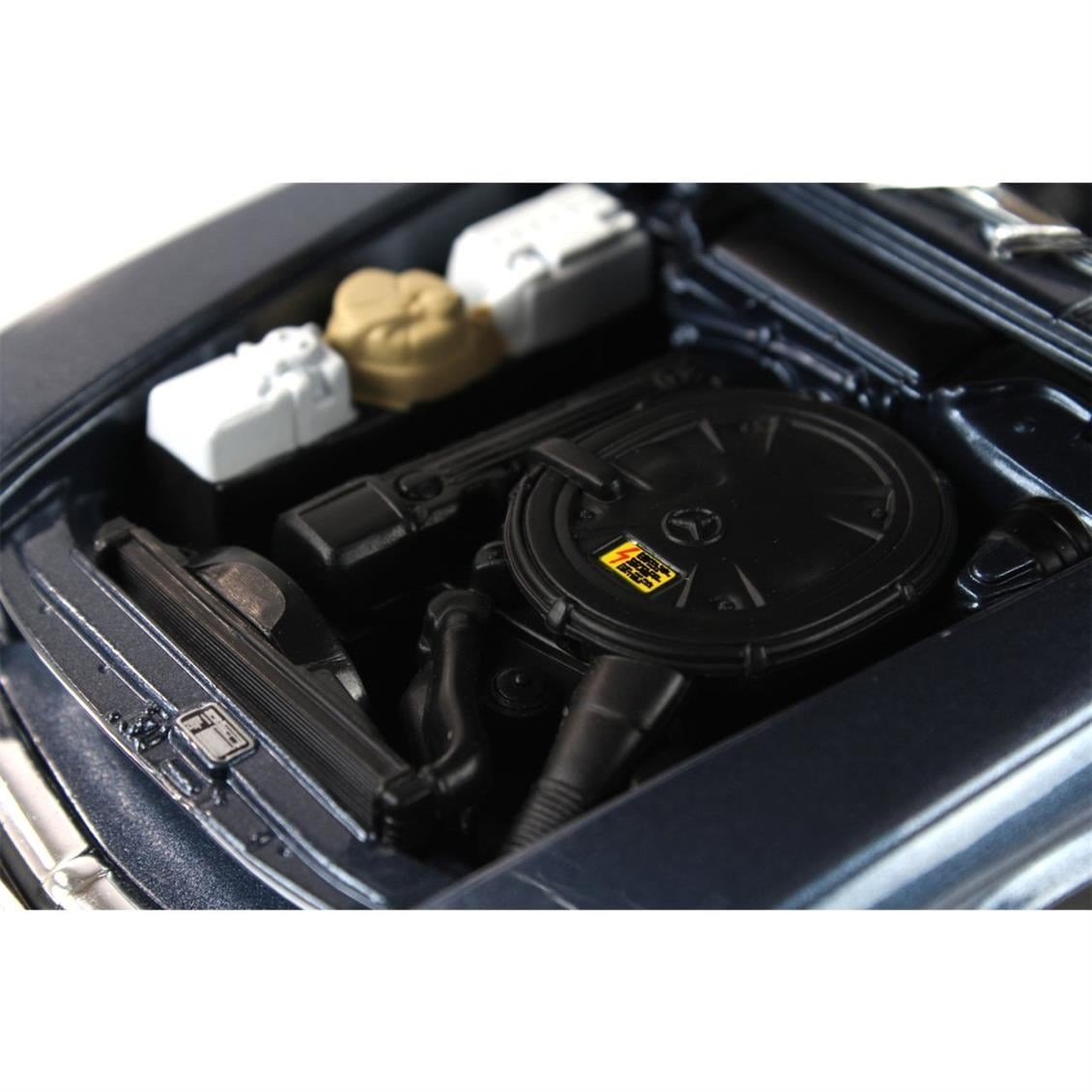 Norev B66040634 1/18 Ölçek, Mercedes Benz 300 SLR 107 1985, Lapis Blue Metallic, Sergilemeye Hazır Metal Araba Modeli