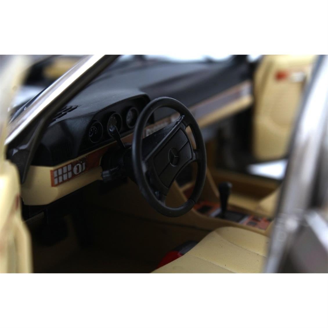 Norev B66040646 1/18 Ölçek, Mercedes Benz 560 SEL (W126), İmpala Brown, Sergilemeye Hazır Metal Araba Modeli